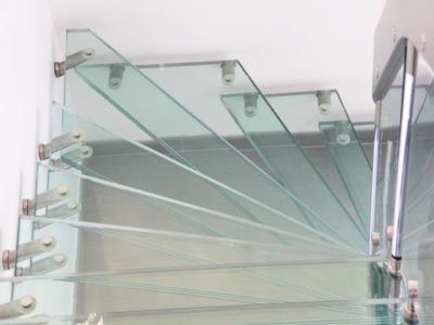 curved glass staircase glass stairs