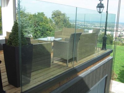 glass balustrade