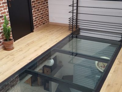 glass floor toughened laminated glass