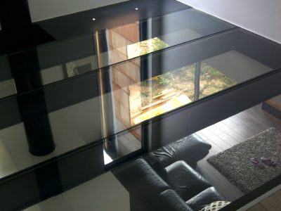 tailor made glass floor