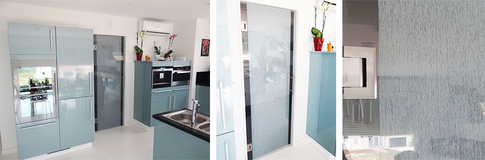 glass door decorative laminated glass