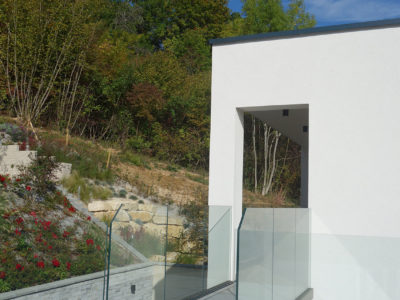 glass balustrade