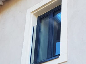 window glass railing