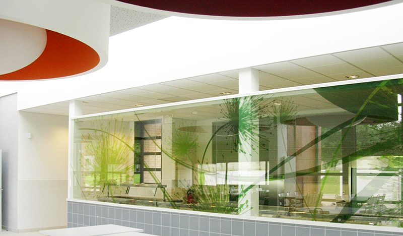 design glass frontage