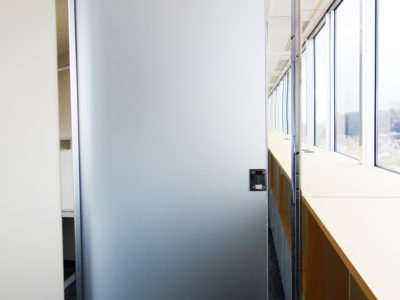 office glass door