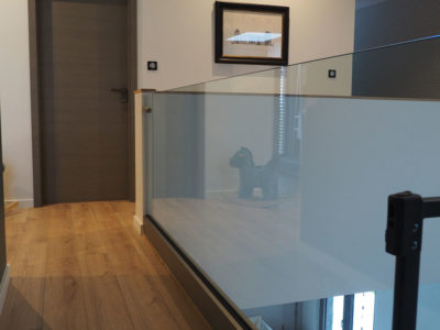 interior glass balustrade