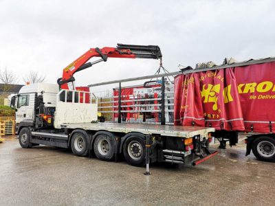 machining centre arrival