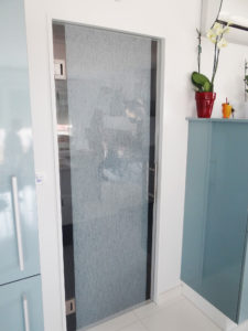 interior glass door