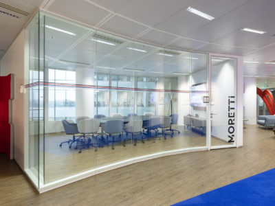 glass partition office