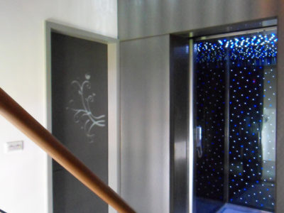 decorative laminated glass with leds