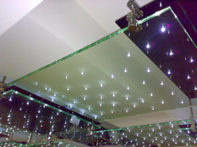 glass led