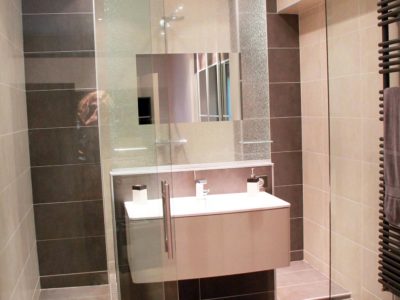 glass partition for bathroom