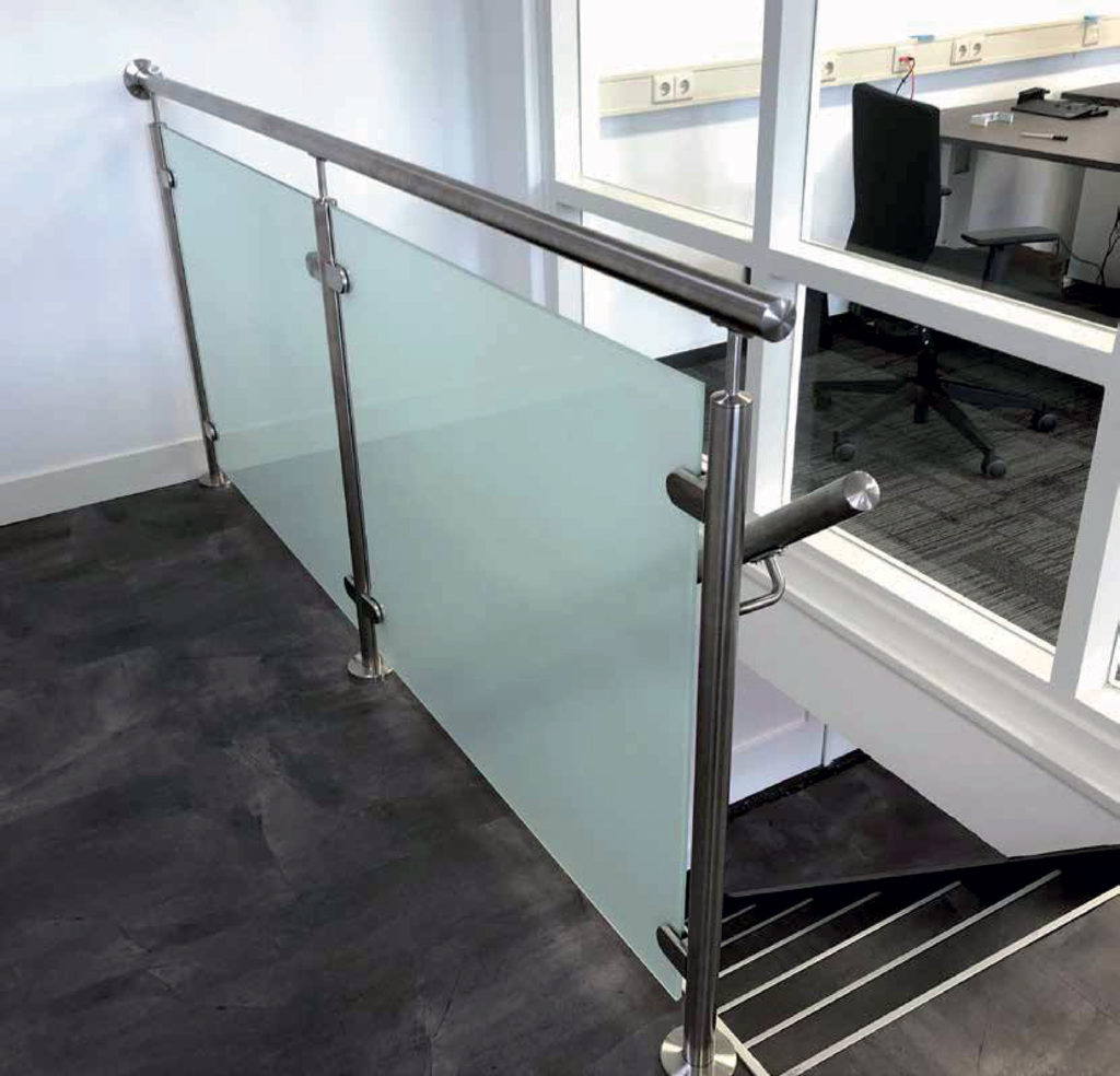 Specific glass railing My Laminated Glass