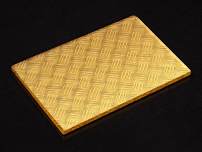 gold decorative laminated glass