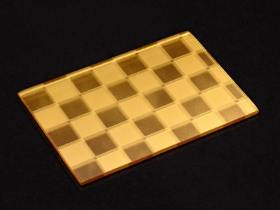 decorative laminated glass gold coating